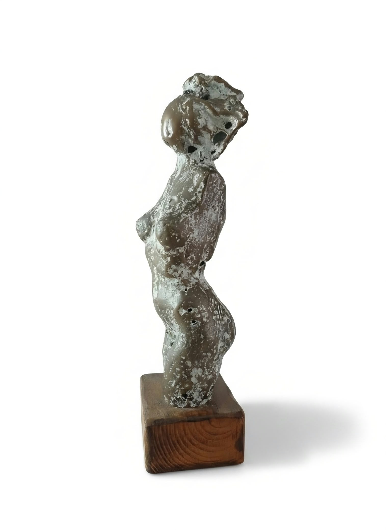 Corpo di donna, three-quarter view